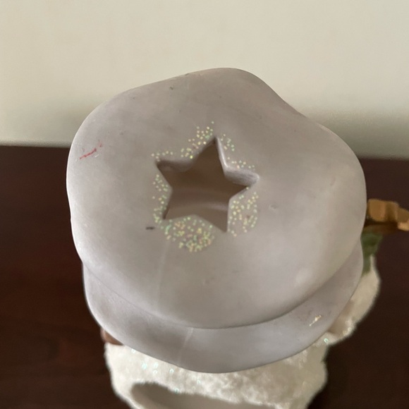 Christmas snow person tea light holder - Picture 4 of 6